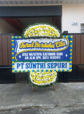 Papan Bunga Duka di Pulau Harapan