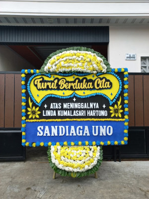 Papan Bunga Duka di Pulau Harapan